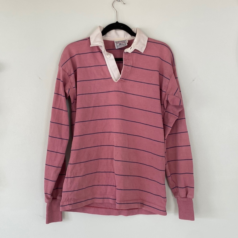 Vintage Land’s End Rugby Jersey size M